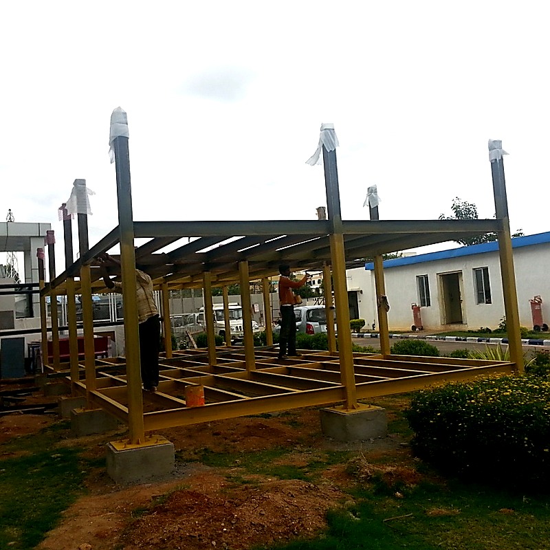 Equipment foundation — Whitefield manufacturing