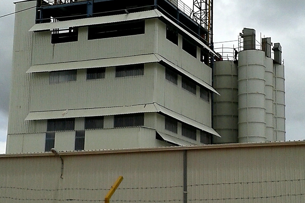 Industrial plant — structural and civil works