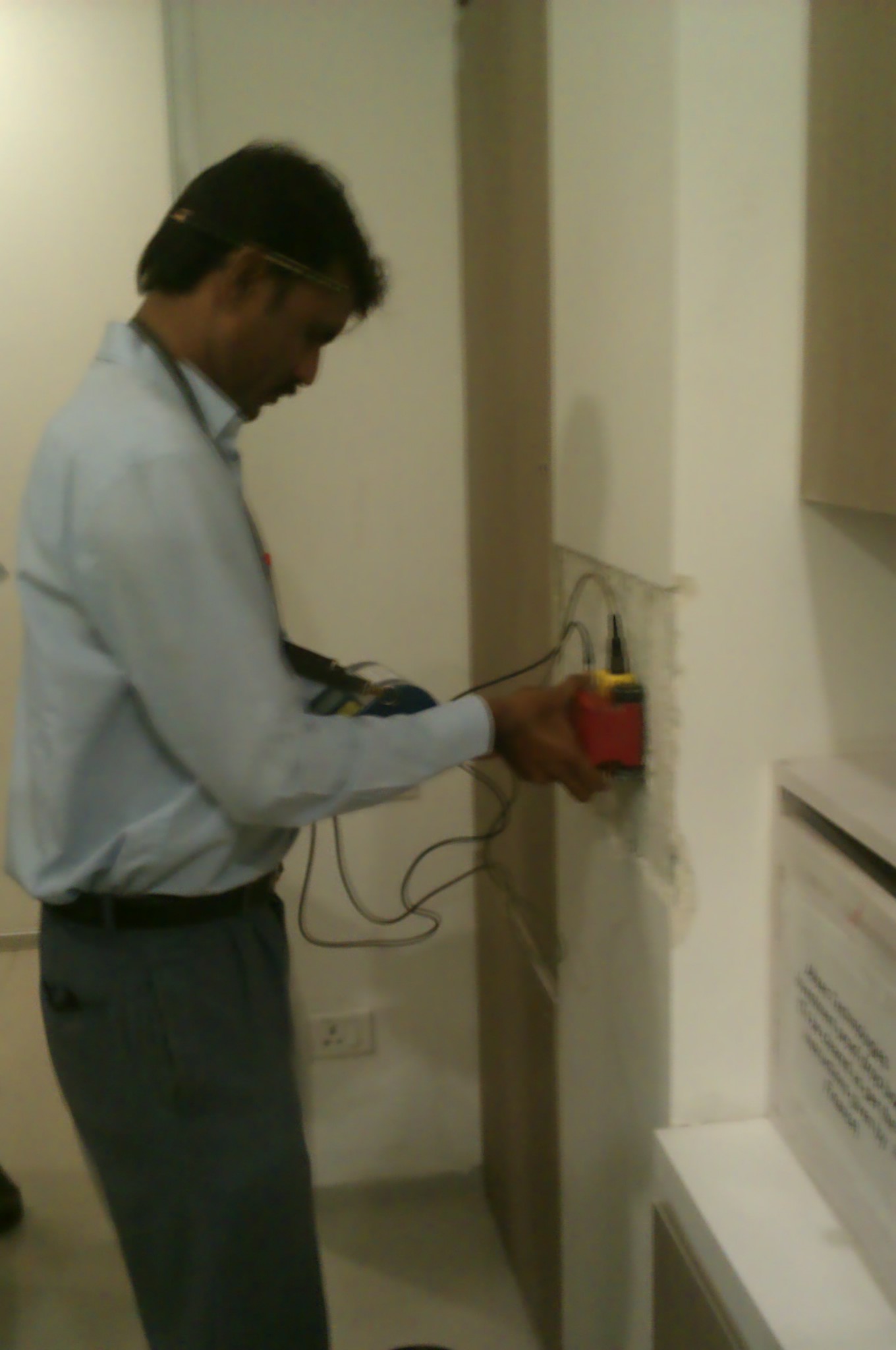 NDT testing and inspection — non-destructive testing on site